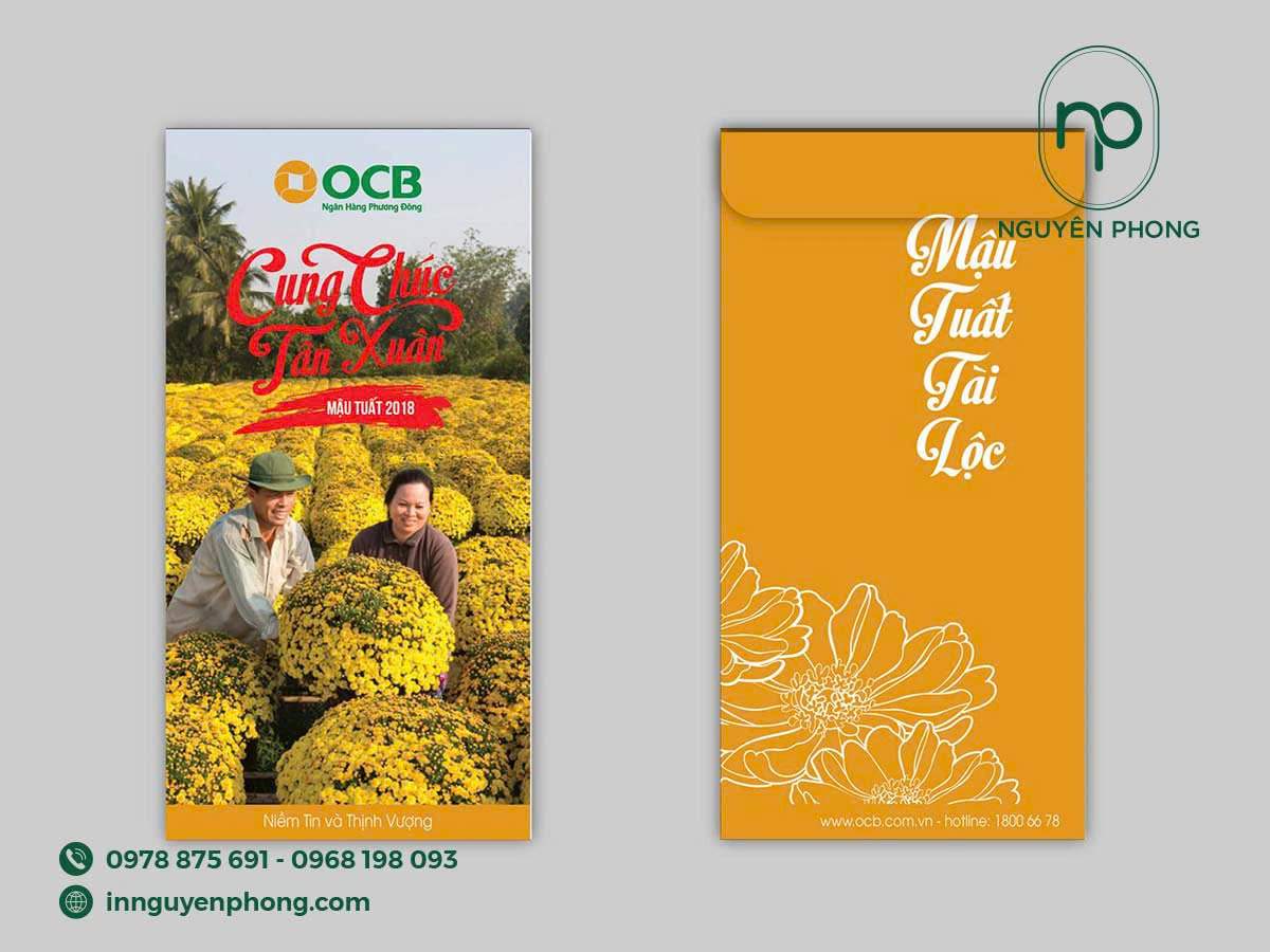 Chất liệu in bao lì xì hiện đại tại Nguyên Phong